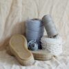 materiales alpargatas macrame 2